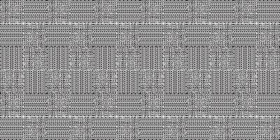 Monochrome geometric grid Pixel Art background Modern black and white abstract mosaic texture vector