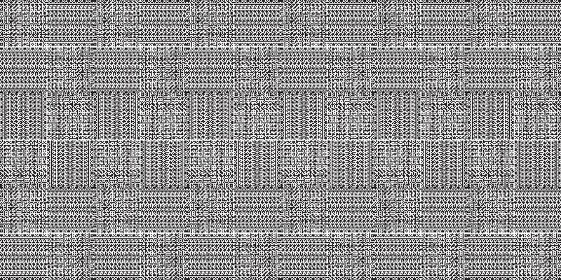 Monochrome geometric grid Pixel Art background Modern black and white abstract mosaic texture