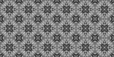 monocromo geométrico cuadrícula píxel Arte antecedentes moderno negro y blanco resumen mosaico textura vector