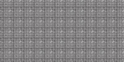 Monochrome geometric grid Pixel Art background Modern black and white abstract mosaic texture vector