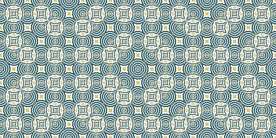 Mediterranean style ceramic tile pattern Ethnic folk ornament Colorful seamless geometric pattern vector
