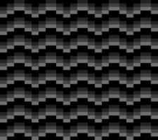 Monochrome geometric grid Pixel Art background Modern black and white abstract mosaic texture vector