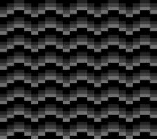 monocromo geométrico cuadrícula píxel Arte antecedentes moderno negro y blanco resumen mosaico textura vector