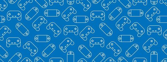 Gamepad Video game controller background vector