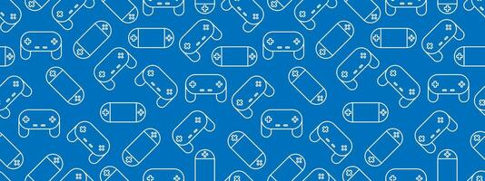 Gamepad Video game controller background vector