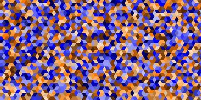 Abstract hexagonal background geometric grid seamless pattern vector