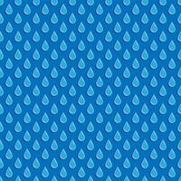 Rain drops seamless blue pattern vector
