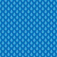 Rain drops seamless blue pattern vector