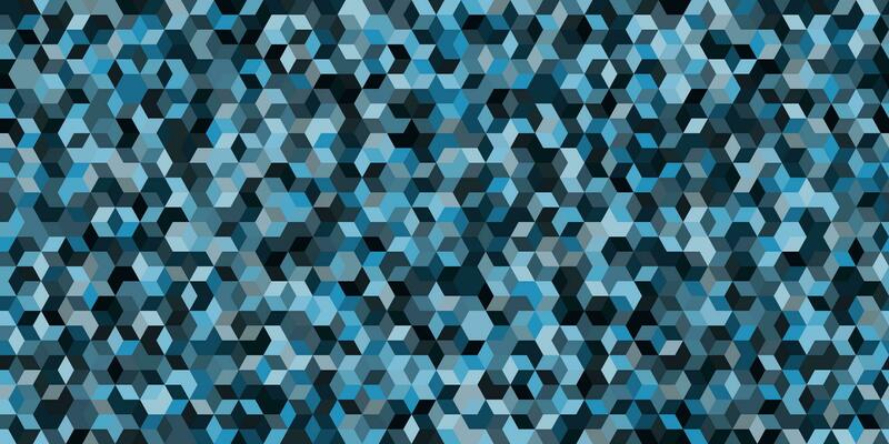 Abstract hexagonal background geometric grid seamless pattern