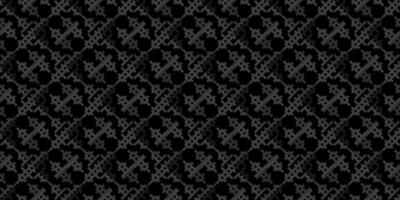 Monochrome geometric grid Pixel Art style background Modern black and white abstract mosaic texture vector