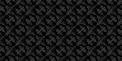 monocromo geométrico cuadrícula píxel Arte estilo antecedentes moderno negro y blanco resumen mosaico textura vector