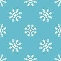 Seamless texture pattern with snowflakes vector