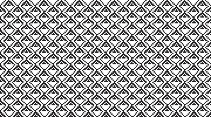 Monochrome geometric grid Pixel Art background Modern black and white abstract mosaic texture