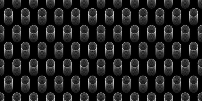 Abstract circle pattern geometric background vector