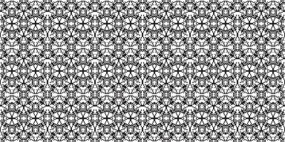 Monochrome geometric grid Pixel Art background Modern black and white abstract mosaic texture vector