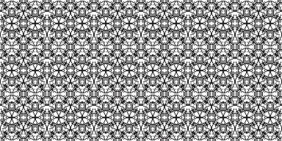 monocromo geométrico cuadrícula píxel Arte antecedentes moderno negro y blanco resumen mosaico textura vector