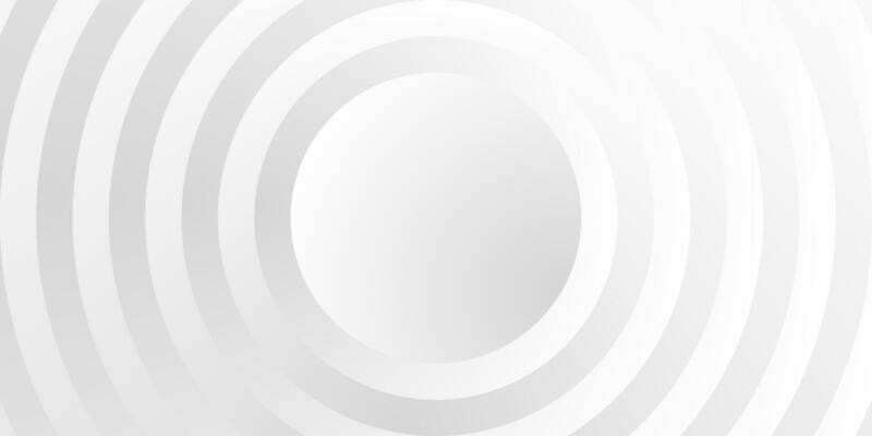 Abstract black and white round background with concentric circles. Vector illustration