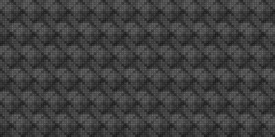Monochrome geometric grid Pixel Art background Modern black and white abstract mosaic texture vector