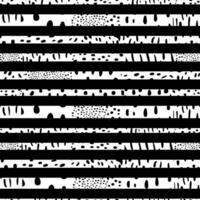 Abstract horizontal striped grunge pattern vector