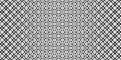 Monochrome geometric grid Pixel Art background Modern black and white abstract mosaic texture vector