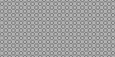 Monochrome geometric grid Pixel Art background Modern black and white abstract mosaic texture vector