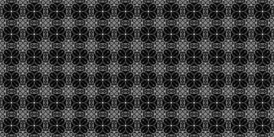 Monochrome geometric grid Pixel Art background Modern black and white abstract mosaic texture vector