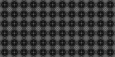 monocromo geométrico cuadrícula píxel Arte antecedentes moderno negro y blanco resumen mosaico textura vector