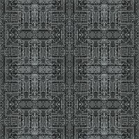 monocromo geométrico cuadrícula píxel Arte antecedentes moderno negro y blanco resumen mosaico textura vector