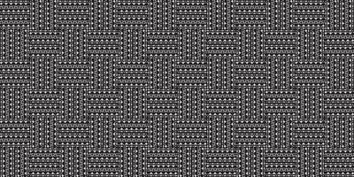 monocromo geométrico cuadrícula píxel Arte antecedentes moderno negro y blanco resumen mosaico textura vector