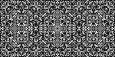 Monochrome geometric grid Pixel Art background Modern black and white abstract mosaic texture vector