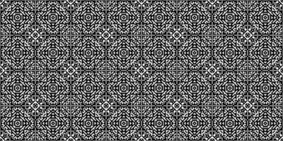 monocromo geométrico cuadrícula píxel Arte antecedentes moderno negro y blanco resumen mosaico textura vector