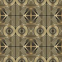 seamless pattern art deco background vector