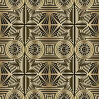 seamless pattern art deco background vector