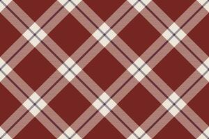 Tartan plaid background, diagonal check seamless pattern. Vector fabric texture for textile print, wrapping paper, gift card, wallpaper.