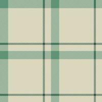 Plaid seamless pattern. Check fabric texture. Vector textile print.