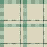 Plaid seamless pattern. Check fabric texture. Vector textile print.