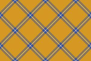 Tartan plaid background, diagonal check seamless pattern. Vector fabric texture for textile print, wrapping paper, gift card, wallpaper.