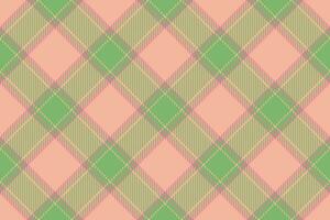 Fabric pattern textile of seamless texture tartan with a vector check plaid background.
