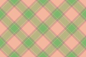 Fabric pattern textile of seamless texture tartan with a vector check plaid background.