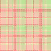 Plaid check pattern of texture background vector with a seamless textile fabric tartan.