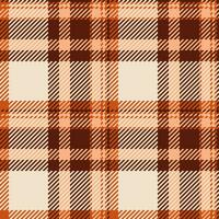 Check pattern background of texture plaid seamless with a fabric tartan vector textile.