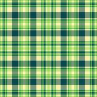 Texture vector plaid of textile check background with a seamless tartan fabric pattern.