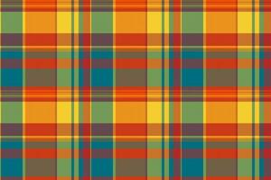 Pattern check texture of fabric textile background with a seamless tartan vector plaid.