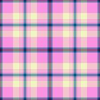 Background plaid seamless of tartan vector pattern with a check fabric texture textile.