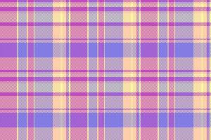 Fabric pattern plaid of background texture tartan with a seamless check vector textile.
