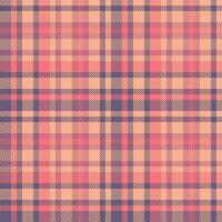 Textile tartan texture of background plaid seamless with a vector check pattern fabric.