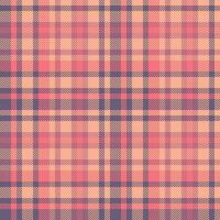 Textile tartan texture of background plaid seamless with a vector check pattern fabric.