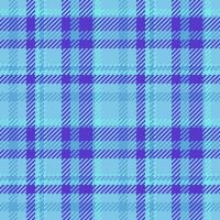 Seamless background vector of plaid fabric texture with a check pattern tartan textile.