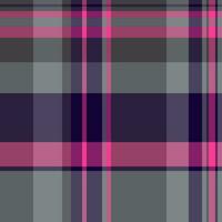 Fabric vector pattern of background plaid texture with a tartan check seamless textile.