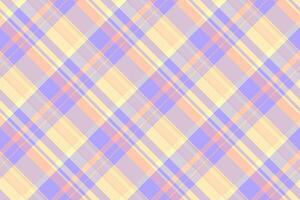 Texture textile seamless of vector pattern fabric with a background check tartan plaid.